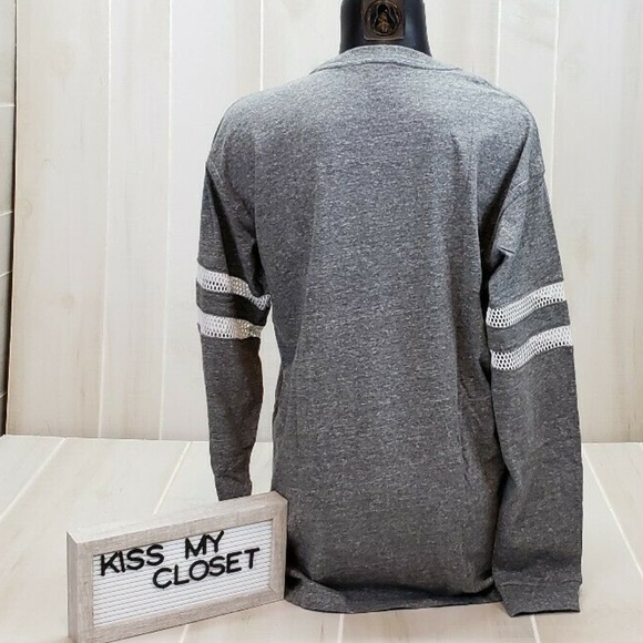 Victoria's Secret PINK Bling Campus Tee S ~ CR16 - Picture 3 of 4